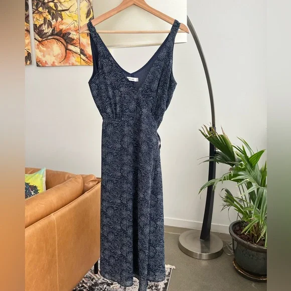 Mod Ref Wrap Midi Dress - Picture 1 of 5